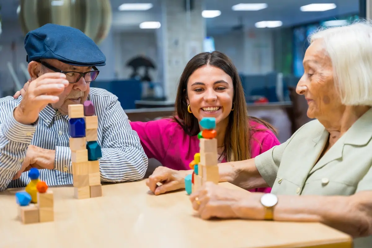 How Memory Care Supports Wellness and Connection through memory boosting activities in a safe environment at Farmington Square Medford Oregon